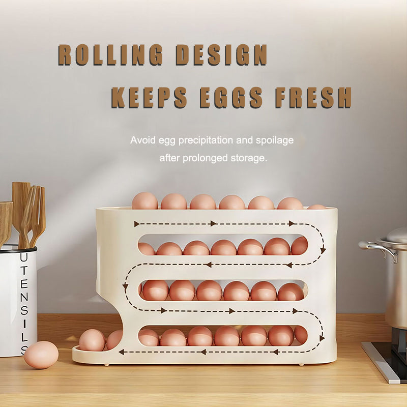Auto Rolling Egg Holder for