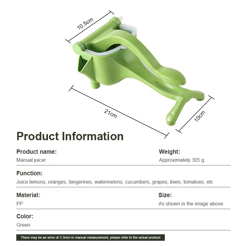 Hand Press Juice Extractor