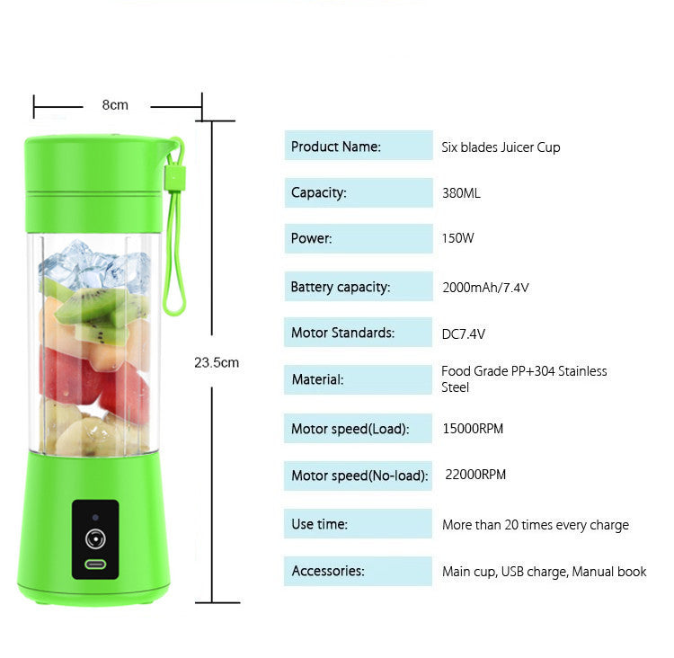 Portable Smoothie Juice Maker